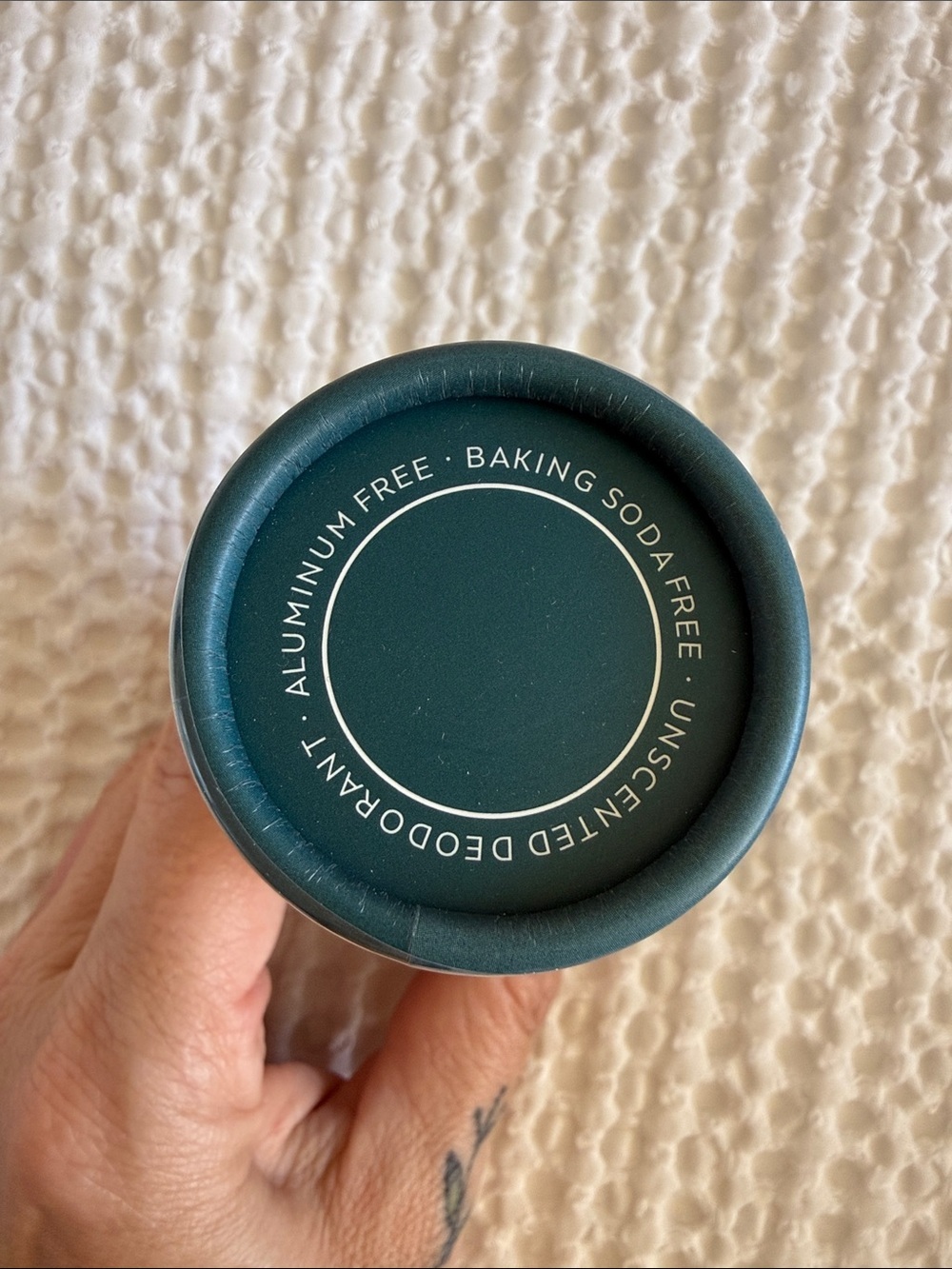 Trader Joe's Unscented Deodorant - Dark Green - Picture 4 of 4
